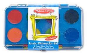 Melissa and Doug Jumbo Watercolor Paint Set