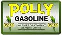 Vintage Polly Gasoline Sign
