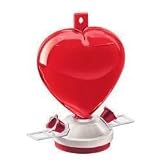 Artline Heart Window Feeder (12-oz feeder - 6 1/8'' x 4'' x 7 3/8'')