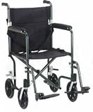 Transport Chair Fly Weight Deluxe Aluminum Wheelchair