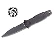 Smith & Wesson SWHRT3BF HRT False Edge Military Boot Knife, Black