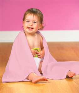 Rabbit Skins Thermal Baby Blanket, Pink