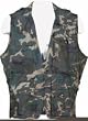 Humvee Safari Vest Camo Large Men Jackets-Coats