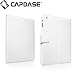 CAPDASE iPad (第3世代) 用 Protective Case Flip Jacket, White ３段階スタンド機能つき ブックタイプ レザー調ケース 「フリップ・ジャケット」（ドックコネクタ ＆イヤホンジャック キャップ つき） ホワイト FCAPIPAD3-PU02