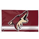 3 x 5 Feet Phoenix Coyotes Nylon - outdoor NHL Flag Made in US.