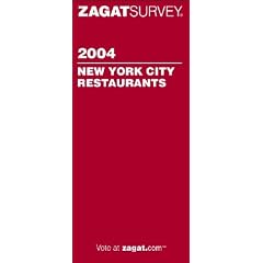 Zagat New York City Restaurants (Zagat Survey: New York City Restaurants)