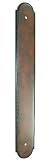 Top Knobs, Handle Backplates - M870, Beaded Back Plate in Patine Rouge