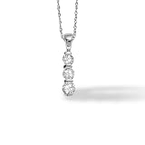 3/4ct Snowman Pendant with Chain