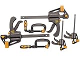 JCB JCB-6cs Bar & C Clamp Set 6pce