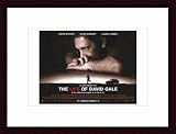 Life of David Gale The, Art Poster with Wood Frame, poster size: 11