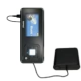 Emergency AA Battery Charge Extender for the Sandisk Sansa c250 2GB - Gomadic Brand w/ TipExchange Technology