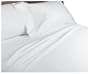 Elegance 400-Thread-Count Egyptian Cotton Sateen Queen Sheet Set, White
