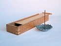 11 Inch Oak Incense Box