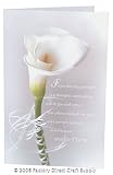 Calla Lily Create Your Own Wedding Programs 100 Paper Sheets