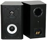 M2i Bookshelf Speaker - Black Oak