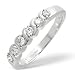 9ct Eternity Diamond Ring.