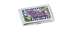 Suzy Toronto Foolish Things Metal Business Card Holder Credit Card Case