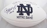 Paul Hornung Signed Football - Notre Dame Irish Logo JSA - Autographed College Footballs