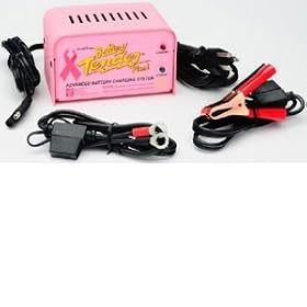 Battery Tender Plus 12-Volt / 1.25-Amp Battery Charger, Pink