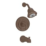 IMAGE OF American Standard T420.502.224 Portsmouth Bath and Shower Trim Kit with Round Escutcheon, Oil Rubbed Bronze