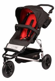  Mountain Buggy Swift Stroller in Chilli 
