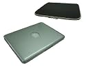 LuvMac Macbook Pro Protection Pack - Clear See Thru Hard Case /  Black Fitted Sleeve 13.3 inch Aluminium Macbook