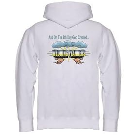 Buy And On The 8th Day God Created WEDDING PLANNERS Adult Zippered Hooded (Hoody Hoodie)... by T-ShirtFrenzy