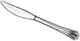 Reflections Grand 730155 Heavyweight Fork, 8" Length, Silver (Case of 600)