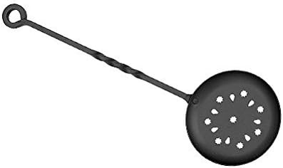 Roasting chestnuts - black cast iron chestnut roaster by Chainsaw Specialists