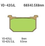 ベスラ シンタードメタルブレーキパッドJL VD-420JL