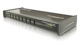 IOGEAR 8 Port MiniView Ultra KVM Switch GCS138 (Grey)