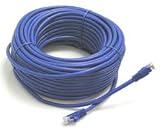 BLUE 100FT CAT5 RJ45 PATCH ETHERNET NETWORK CABLE 100' For PC, Mac, Laptop, PS2, PS3, XBox, and XBox 360 to hook up on high speed internet from DSL or Cable internet.
