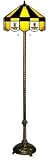 Georgia Tech Yellow Jackets Stained Glass Floor Lamp