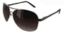 Kenneth Cole Reaction KC1152 Rimless Aviator Sunglasses