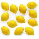 Mini Lemons Glass Fruit Beads (Wine Charms)