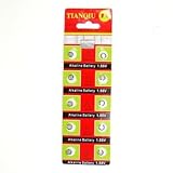 Buy Bluecell 10 Pcs AG4 Alkaline Button Cell Battery 377A CX177 LR626W for Watch Toy... by Bluecell