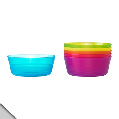 Ikea - kalas bowl, assorted colors ( 2 sets of 6)