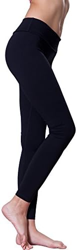 Giveni® Yoga Leggings Pants High Rise Stretchy Workout Tights for Women (Black, S/6)