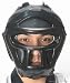Sporting Goods : Head Guard in PVC (Removable Mask)