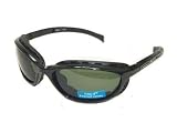 Wiley X Sunglasses JP-2 Gloss Black frame with Polarized Smoke Green Lenses by 