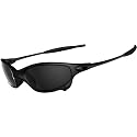 Oakley Juliet Men's Active X Metal Race Wear Sunglasses - Color: Carbon/Black Iridium, Size: One Size Fits All