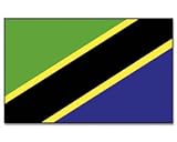 Tansania  Flagge Fahne 90*150 cm