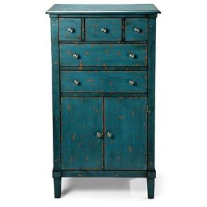 Chloe Tall Chest - Antique Black - Grandin Road