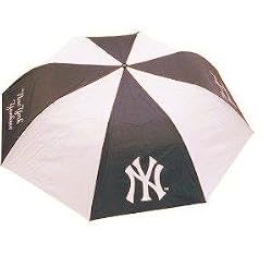 Totes RAMB New York Yankees Folding Golf Umbrella