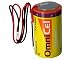 OmniCel ER34615 3.6V 19Ah Size D Lithium Battery w/ Wire Leads