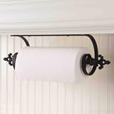 Ballard Designs - Ballard Under-Cabinet Mount Paper Towel Holder - Natural,Spear Fleur