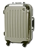 TSAロック搭載 スーツケース キャリーバッグ newPC7000 シャンパンゴールド PC鏡面加工 M型