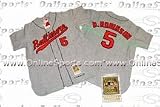 Brooks Robinson 1966 Baltimore Orioles #5 Authentic Road Throwback Mitchell and Ness MLB Baseball Jersey (Gray)