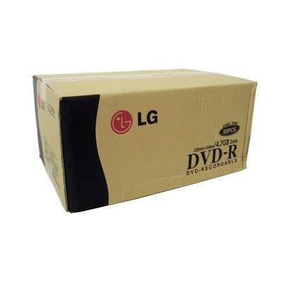 600pcs LG DVD-R 16x 120min 4.7GB Logo printed Top Premium Quality