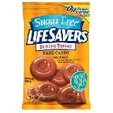 Gourmet Food : LifeSavers Sugar Free Hard Candy, Butter Toffee - 2.75 Oz, 12 Packs